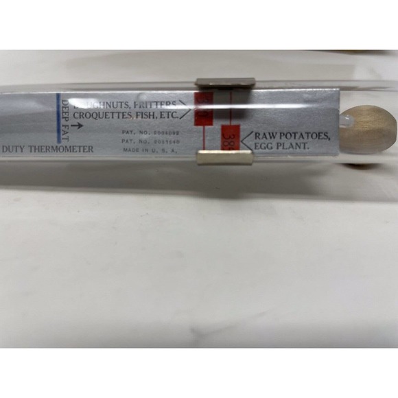 Proctor Gamble Double Duty Cooking Candy Thermometer Original Inner Box Clip - Picture 6 of 10